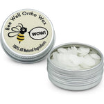 Bee Well Ortho Wax Pure aluminum jar front view