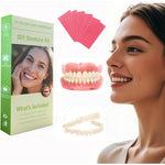 Mismxc DIY Denture Kit top and bottom teeth set front view