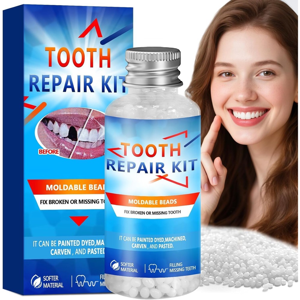 XLMCWT Moldable False Teeth Beads kit packaging front view