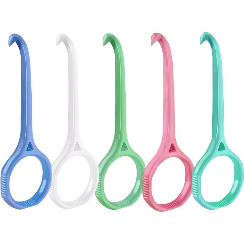 Maoerdental clear aligner removal tool five piece set front view showing multiple bright colors.