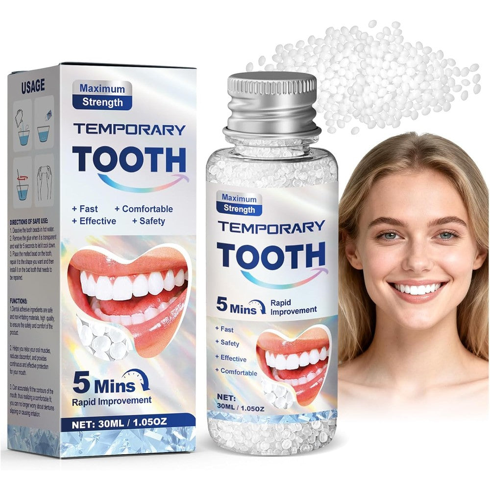 Walejuc Tooth Repair Kit with moldable beads for dental fixes