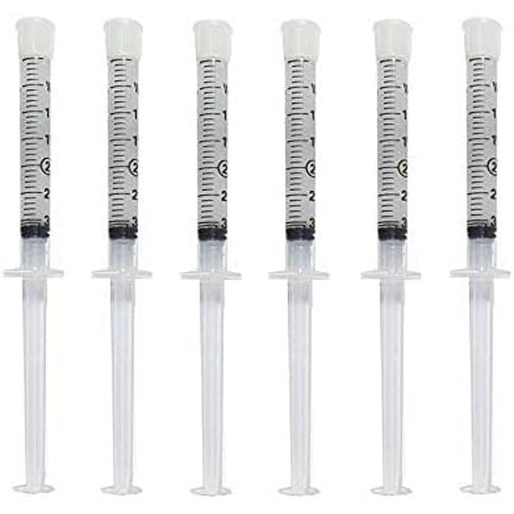 Bleach Pro Whitening teeth whitening gel syringes front view for professional dental bleaching
