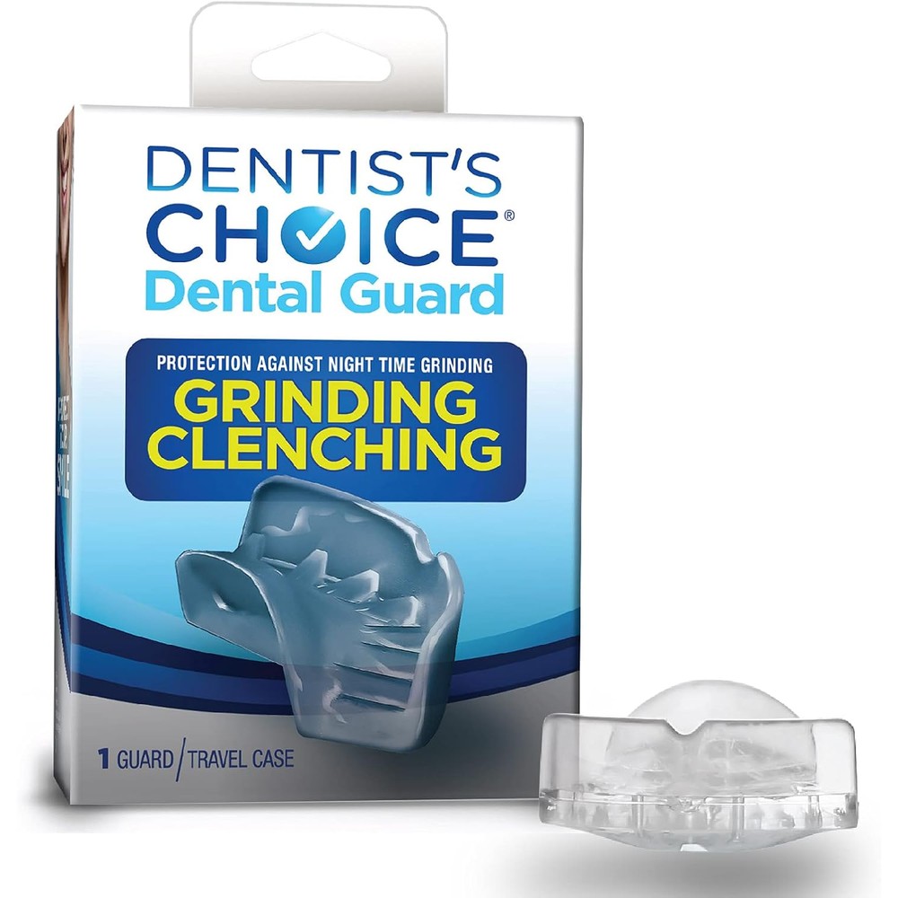 Dentist's Choice Dental Guard - Best Oral Appliance for Bruxism Clenching - Nighttime Moldable Front Tooth Custom Anti Teeth Grinding Night Protector - Professional Slim-fit Bruxing Mouth Bite Splint