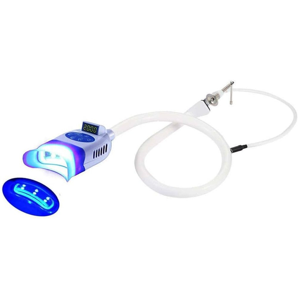 BONEW 36W LED Teeth Whitening Beauty Lamp Holding on Table Instrument Cold Machine Beauty Accelerator Bleaching System With Arm holder With 10pcs Light YS-TW-C