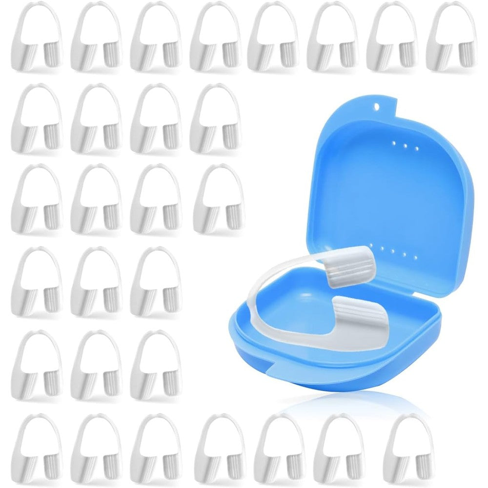 Night Grinding Guard Mouth Guard Brace for Teeth Grinding Mouth Sleeping at Night (30 Pack)