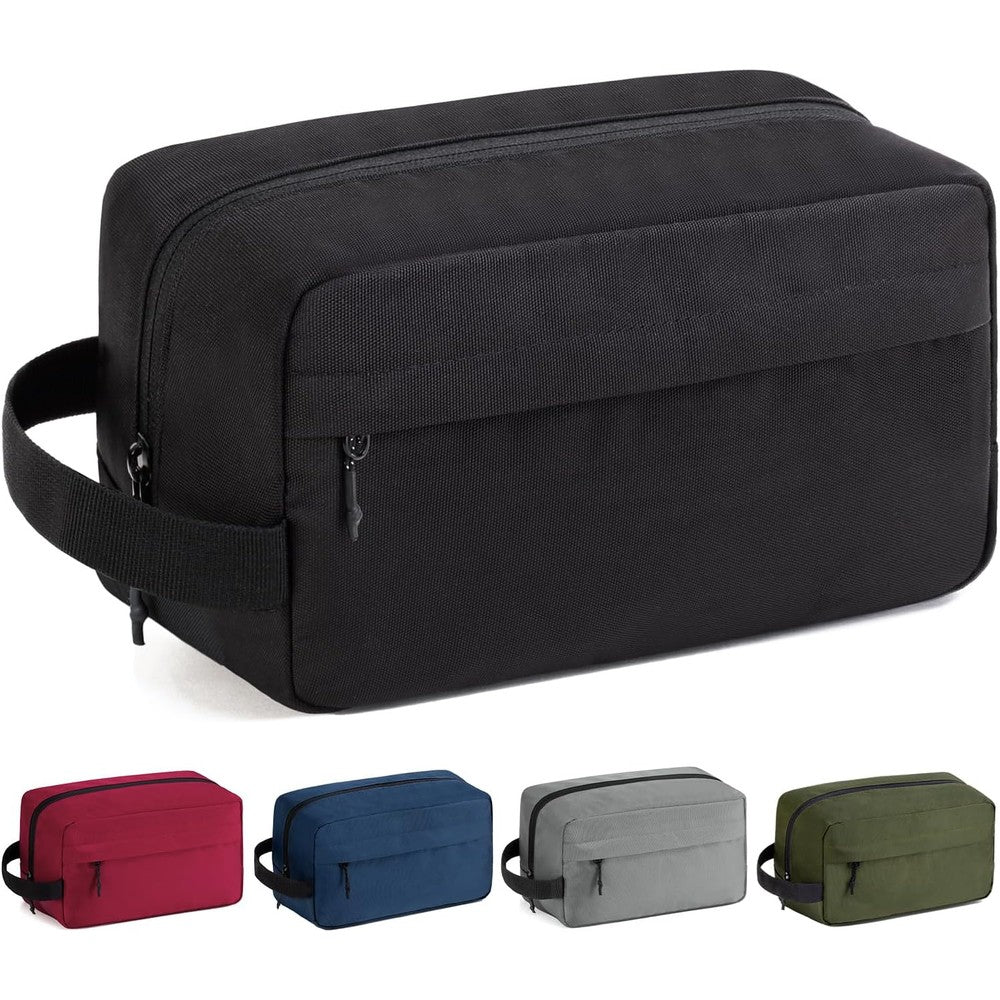 Vorspack Travel Toiletry Bag for Men front view black