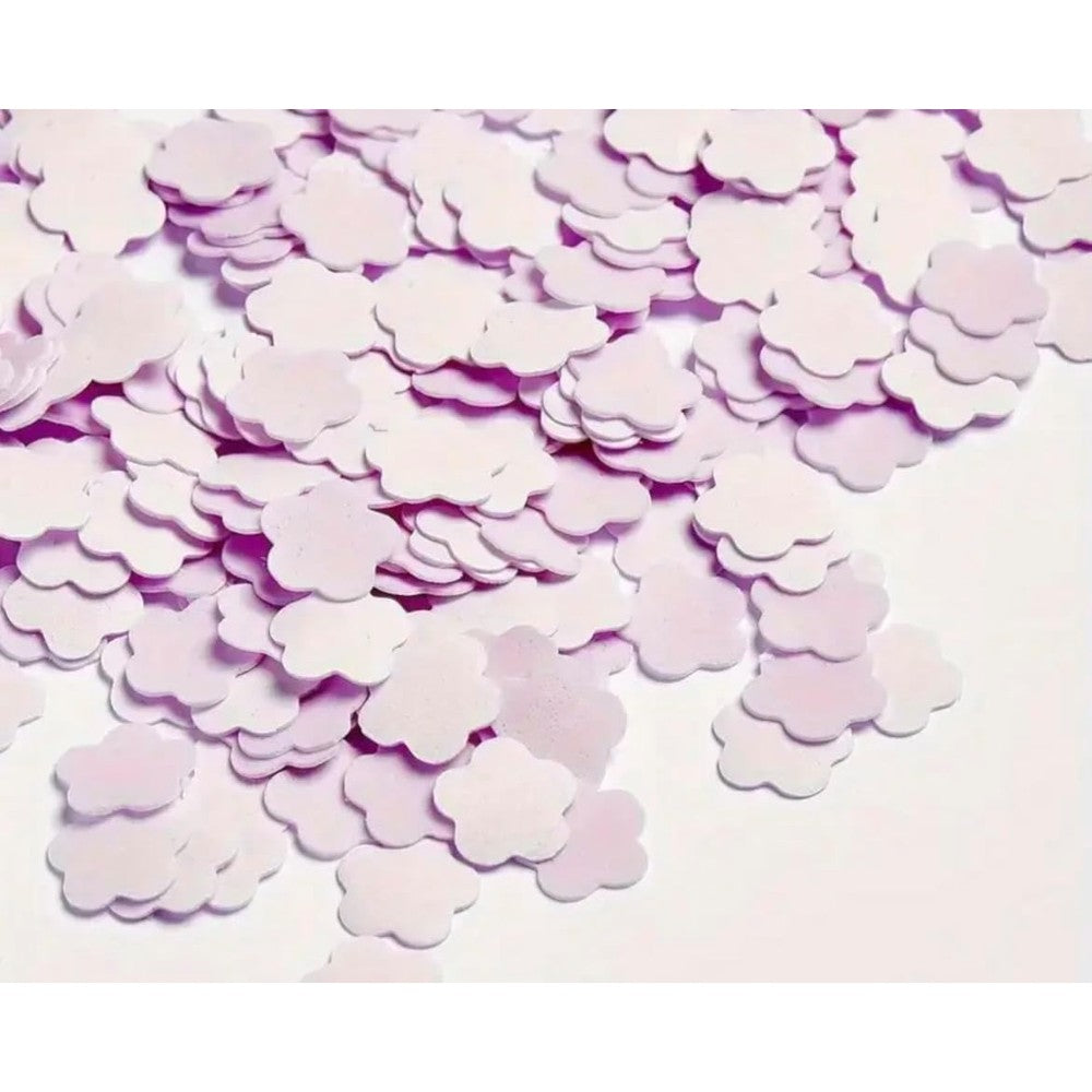Viva Beauty lavender soap confetti flakes in decorative packaging