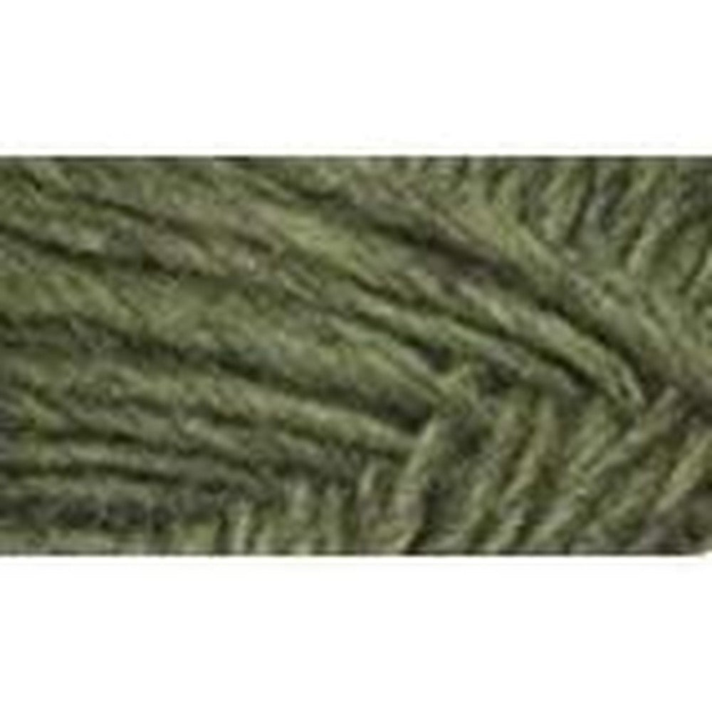Lopi Lettlopi 9421 Celery Green Heather pure wool yarn skein front view