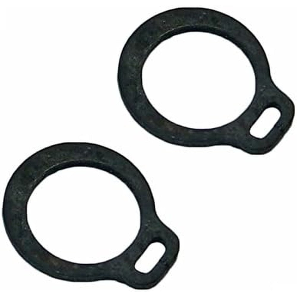 Ryobi genuine replacement retaining rings front view heavy duty external carbon steel snap clips