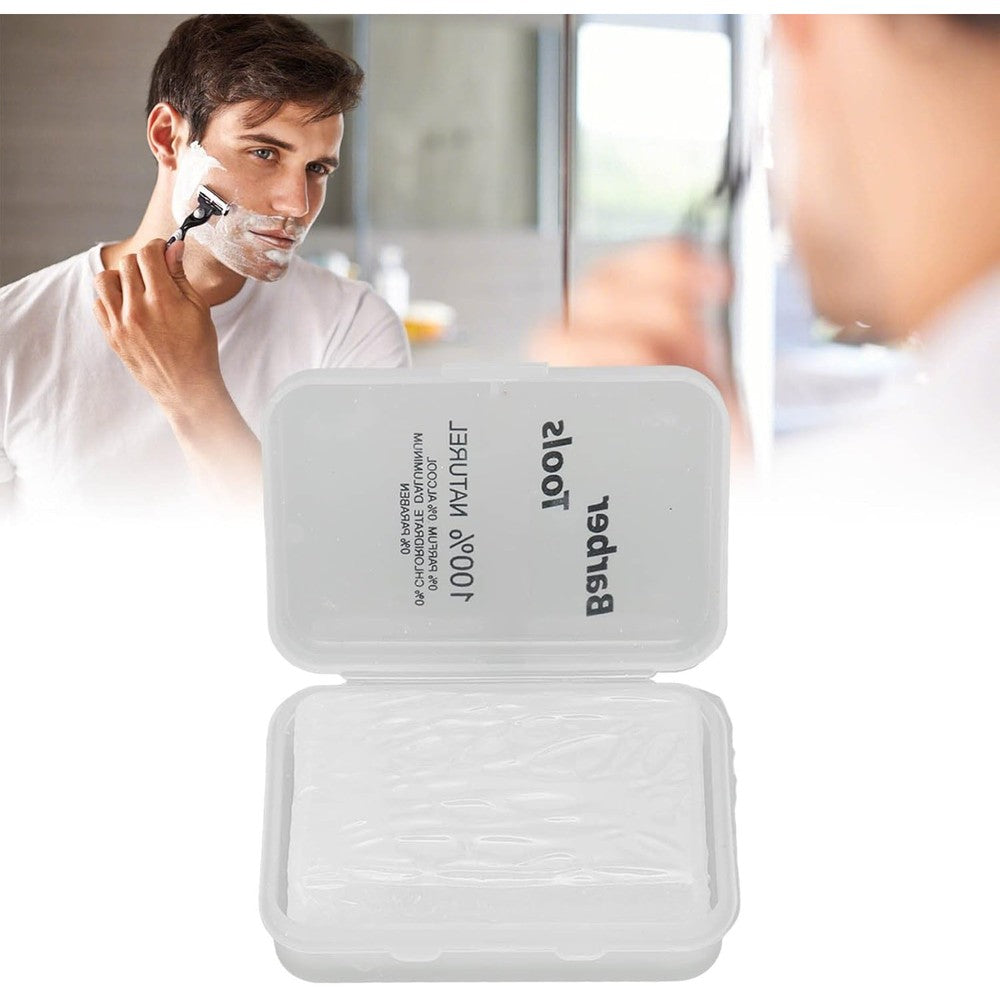 ZJchao Alum Block After Shave front view showing the transparent crystal stone