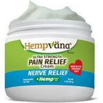Hempvana Ultra-Strength Nerve Relief Cream 3 Ounce Jar front view