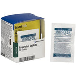First Aid Only Smart Compliance Ibuprofen Refill front view of ten count box.