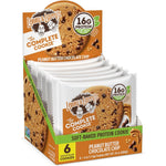 Lenny & Larry's Peanut Butter Chocolate Chip Protein Cookie front packaging view.