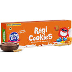 Bebe Burp Ragi Cookies 150 grams front packaging view