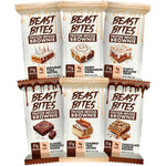 Beast Bites Protein Infused Brownies front view 12 pack variety box