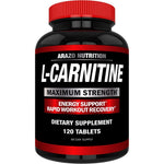 Arazo Nutrition Super Strength L-Carnitine 1000mg tablets for muscle building