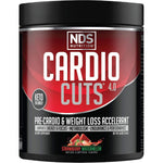 NDS Nutrition Cardio Cuts 4.0 Strawberry Watermelon front view pre-workout supplement