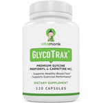 VitaMonk GlycoTrax GPLC bottle front view for nitric oxide support