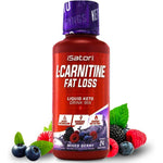iSatori L-Carnitine LS3 1500 liquid bottle front view for fat loss support.