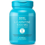 GNC Total Lean L-Carnitine 1000mg 60 Tablets front view for fat metabolism support.