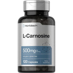 Horbäach L-Carnosine 500mg 120 quick release antioxidant capsules