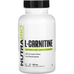 L carnitine benefits shown on 120 vegetarian capsules for fitness fat burner