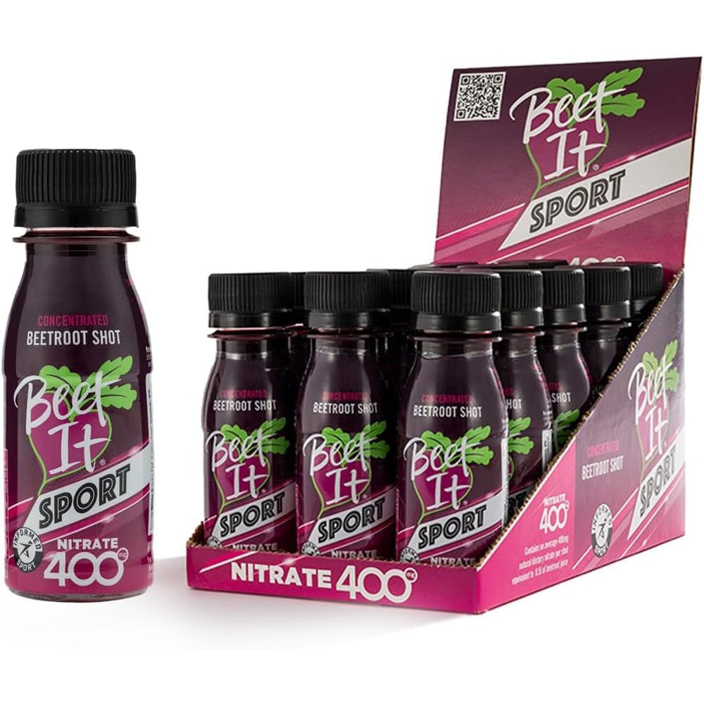 Beet It Sport Pro Elite Shot 15 pack front view for athletic endurance.
