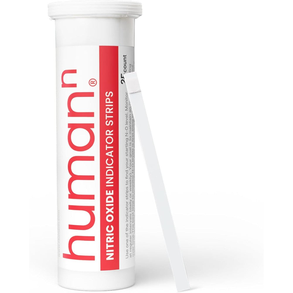HumanN Nitric Oxide Indicator Strips front view tube of twenty five count