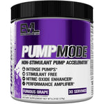 Evlution Nutrition PumpMode Furious Grape front view nitric oxide booster