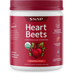 Snap Supplements Heart Beets Organic Beet Root Powder front view cardiovascular support