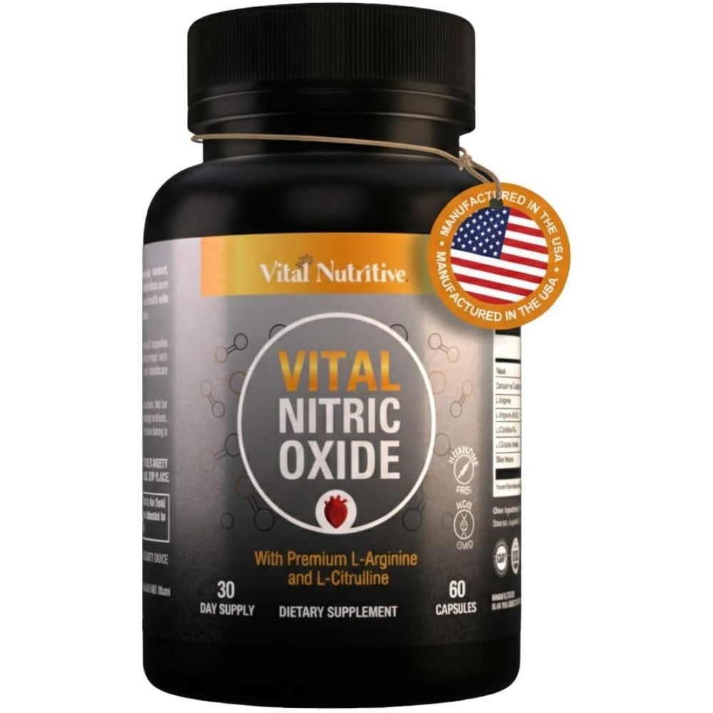 Vital Nutritive nitric oxide supplement for men with l-arginine and l-citrulline