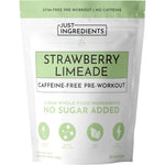 JUST INGREDIENTS Caffeine Free Pre Workout 508.0g Strawberry Lemonade tub