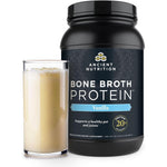 Ancient Nutrition bone broth protein powder vanilla 40 servings value size