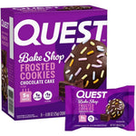 Quest Nutrition Frosted Protein Cookies Chocolate Cake box front view