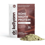 Dr Kellyann keto bone broth protein powder chocolate 21g protein supplement