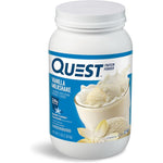 Quest Nutrition vanilla milkshake protein powder with 24g protein per scoop