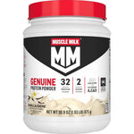 Muscle Milk Genuine Protein Powder Vanilla Crème front view 32g protein supplement