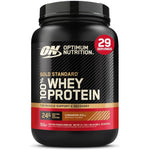 Optimum Nutrition Gold Standard 100% Whey Cinnamon Roll front view muscle recovery powder