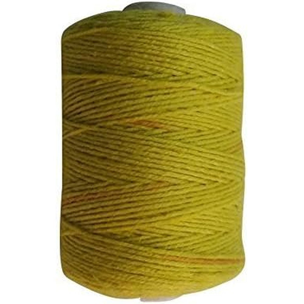 AAR Bagpipe Hemp Yellow spool front view for instrument maintenance