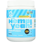 Manitoba Harvest Hemp Yeah Plant Protein Vanilla front view organic supplement