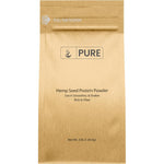 Pure Original Ingredients Hemp Seed Protein Powder 3 pound bag front view
