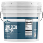 Earthborn Elements Hemp Seed Protein front view of four pound bucket