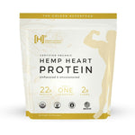HEMPP Organic Hemp Protein Powder front view unflavored plant based supplement