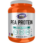 Now Foods Sports Pea Protein 2 Pounds front view for vegan muscle recovery