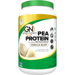 Growing Naturals raw pea protein powder for vegan muscle growth and health