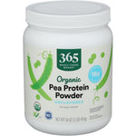 365 by Whole Foods Market organic pea protein powder unflavored 16 ounce tub