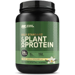 Optimum Nutrition Gold Standard 100% Plant Based Protein Creamy Vanilla front view vegan supplement