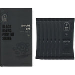 MOMMAKE Black Beans Protein Shake Powder front view plant based supplement