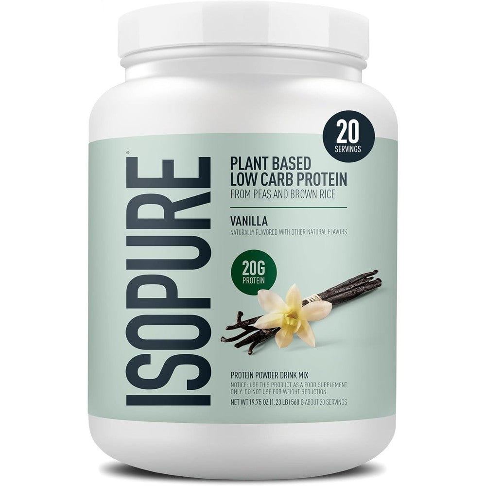 Pure Original Ingredients Rice Protein Powder 5 pound bag front view for vegan muscle recovery.