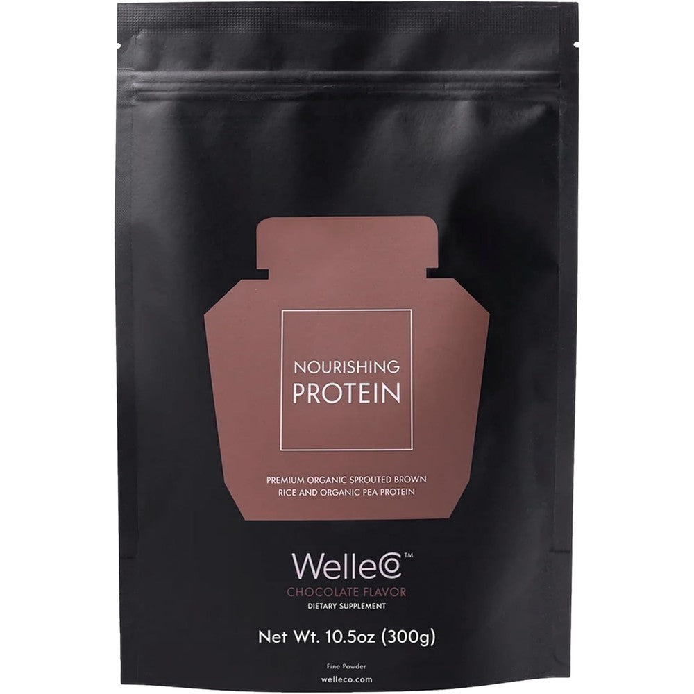 Nutricost Organic Rice Protein Powder 5 Pounds front view plant based supplement